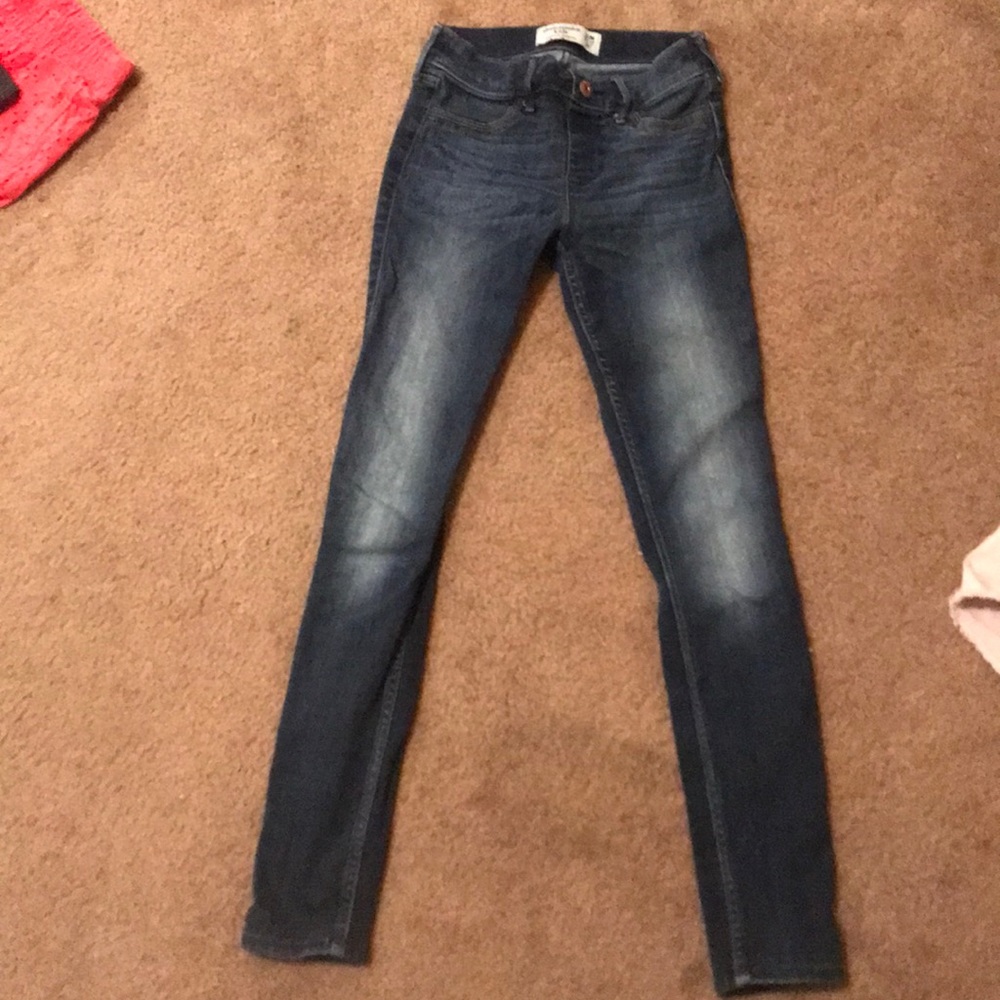 A&F kids pull on girls jegging